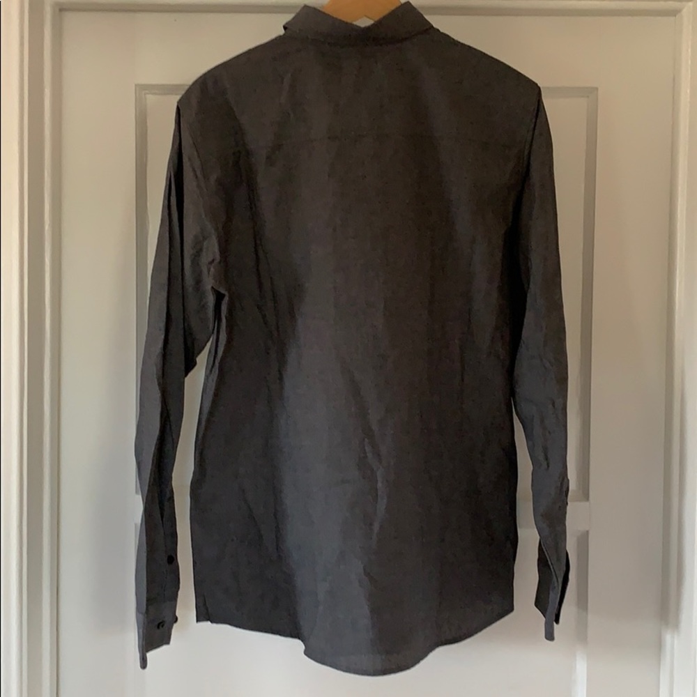 Active Ride Shop Grey Button Down Shirt. Size M. - Picture 3 of 4